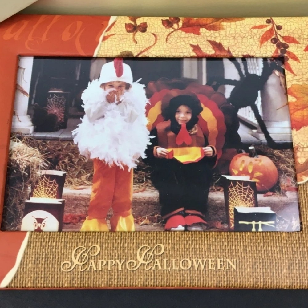 New Halloween Fold Out Scrapbook Photo Album Once Upon A Family Pumpkins Fall. S